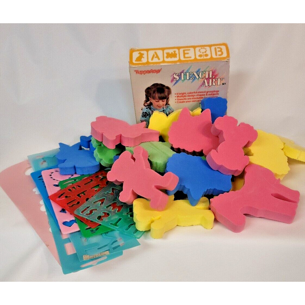 Childrens Stencils Tupperware Sponge Misc. Numbers Letters Other